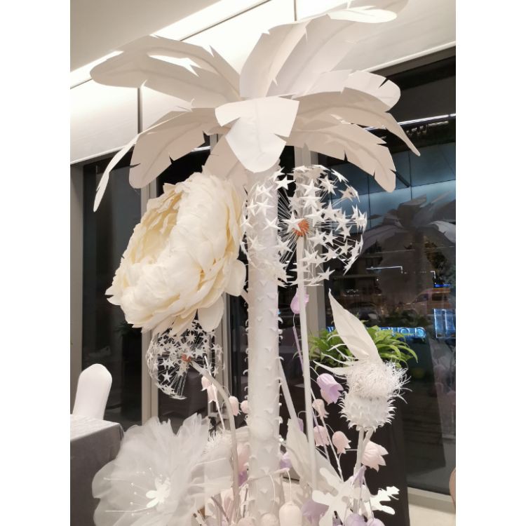 大きな紙ココナッツの木